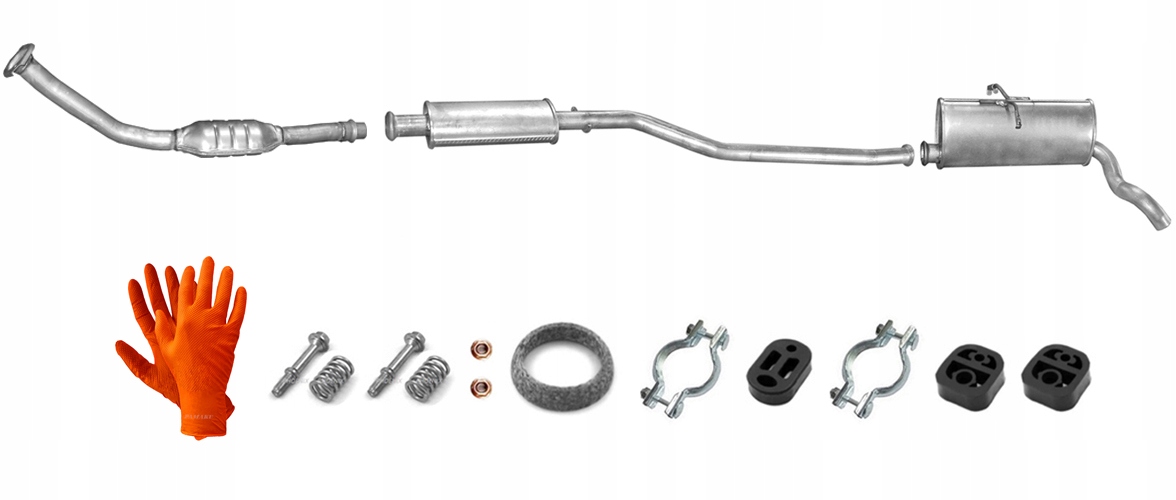 Citroen Berlingo 2.0 HDi 66 kW (1999-10/2002) Výfukový Systém