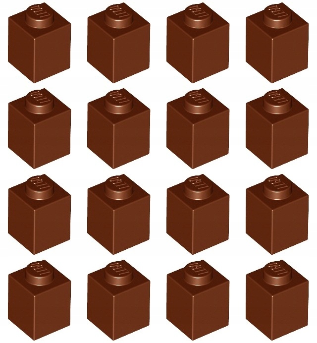 

Lego 3005 Klocek 1x1 brązowy (9g) 16 szt.