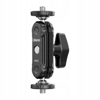 Ulanzi R102 podwójny uchwyt magic arm 2x 1/4" z głowicami kulowymi