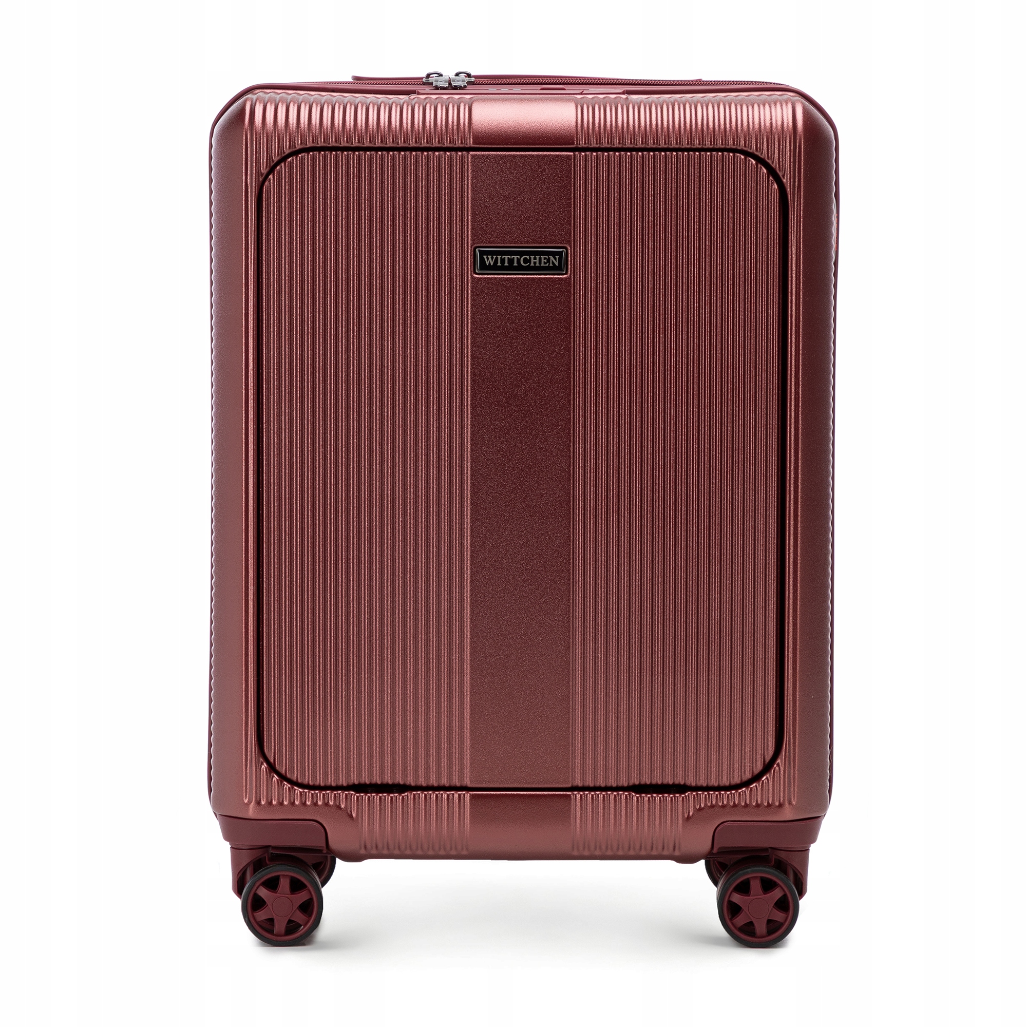 Walizka Wittchen 56-3P-900-36 Bordowa Kabinowa Poliwęglan 55/39/20 Laptop