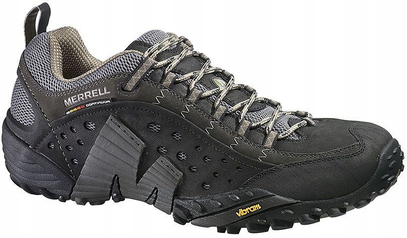 MERRELL INTERCEPT BUTY TREKKINGOWE NISKIE MĘSKIE ZE SKÓRĄ 40 Ż3C Rozmiar 40