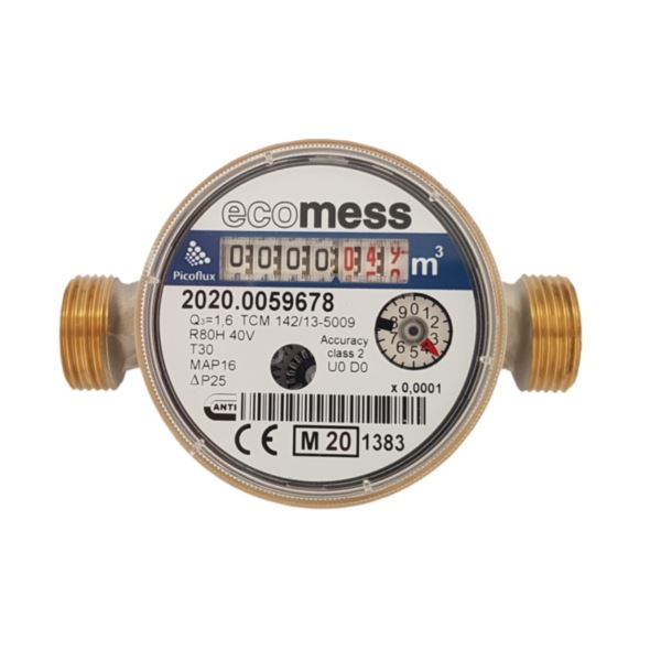 WODOMIERZ 1/2 ECOMESS NA ZIMNĄ WODĘ Z LEGALIZACJĄ DO 2029 r.