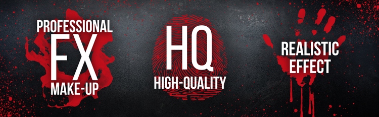 SZTUCZNA KREW FX BLOOD PROFESSIONAL HALLOWEEN 0,25L Typ krew