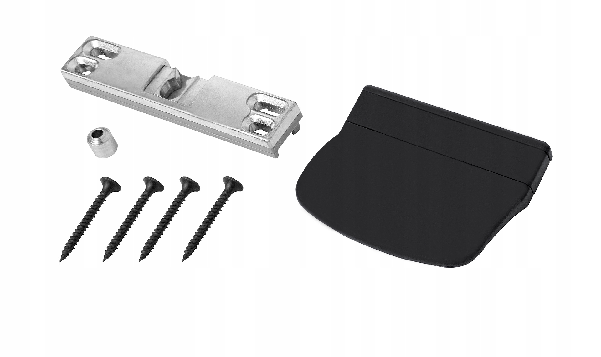 ZATRZASK BALKONOWY UCHWYT PALACZA POCHWYT CZARNY