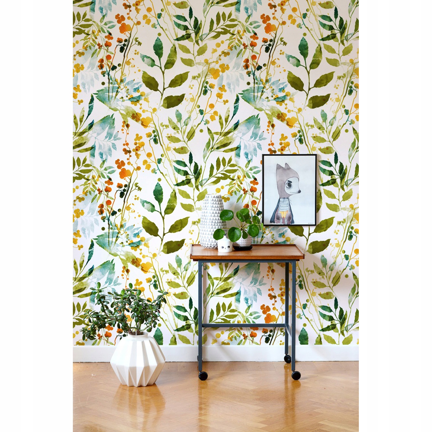 

Samoprzylepna fototapeta Boho kwiaty 208x146 cm