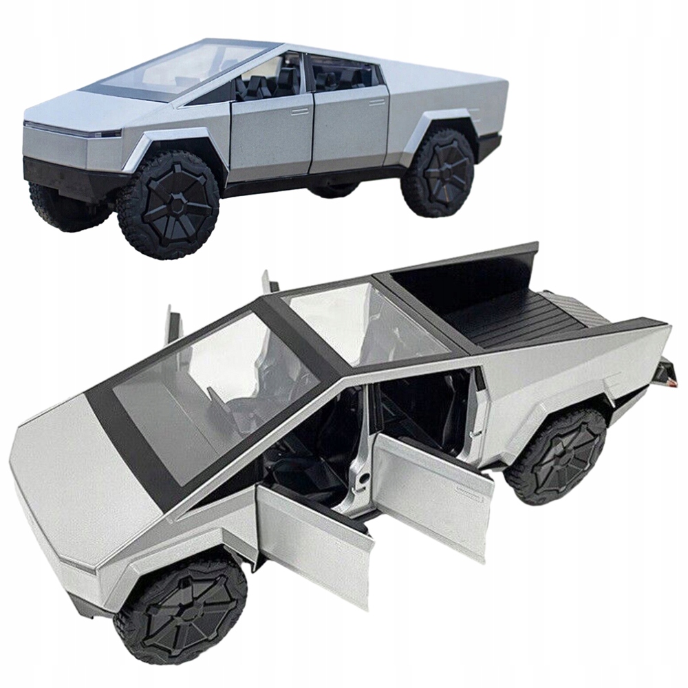 Auto Model Tesla Náklaďák Kovový 1:24 Auto