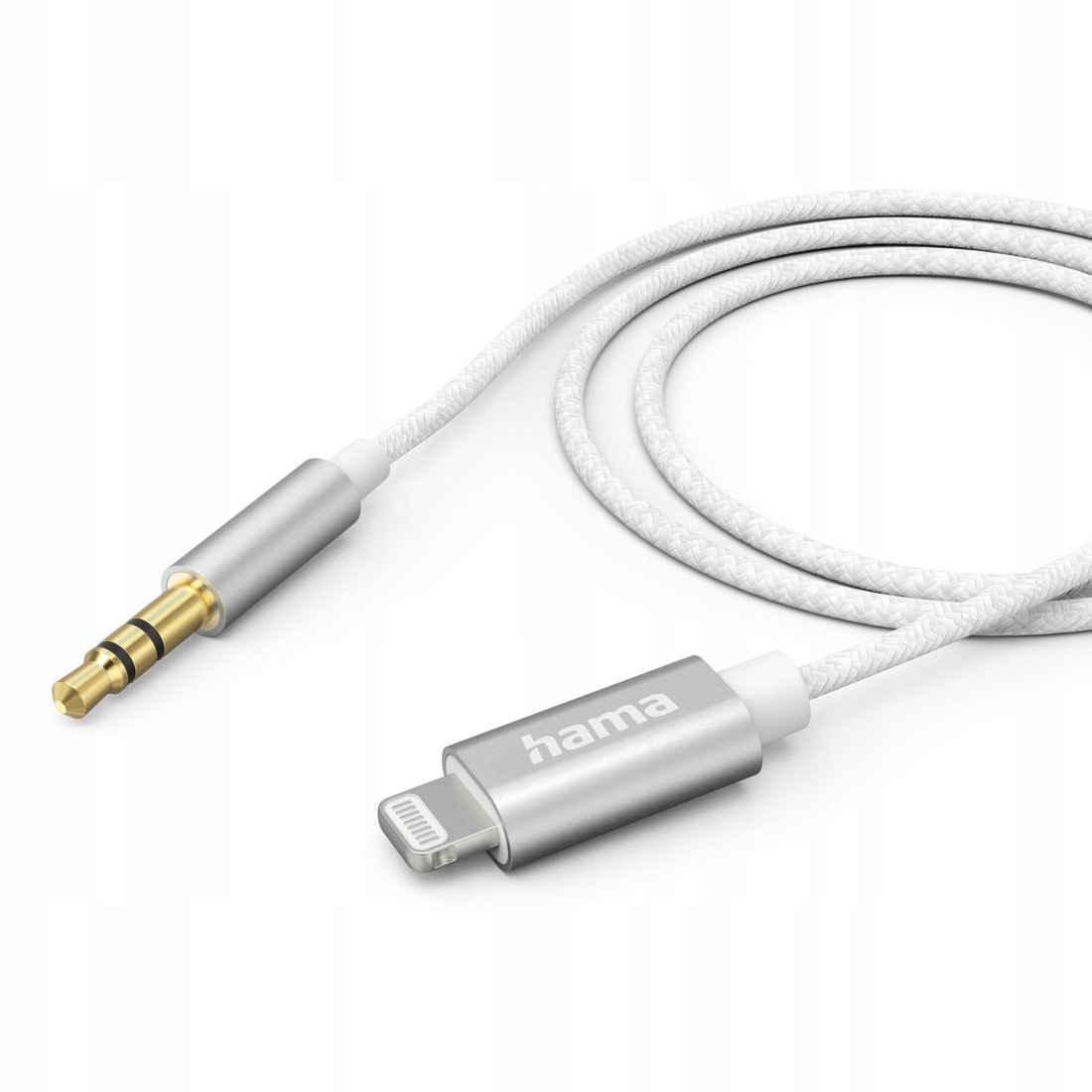 Kabel Hama jack 3,5 mm – Lightning minijack (3,5 mm) - Lightning 1 m