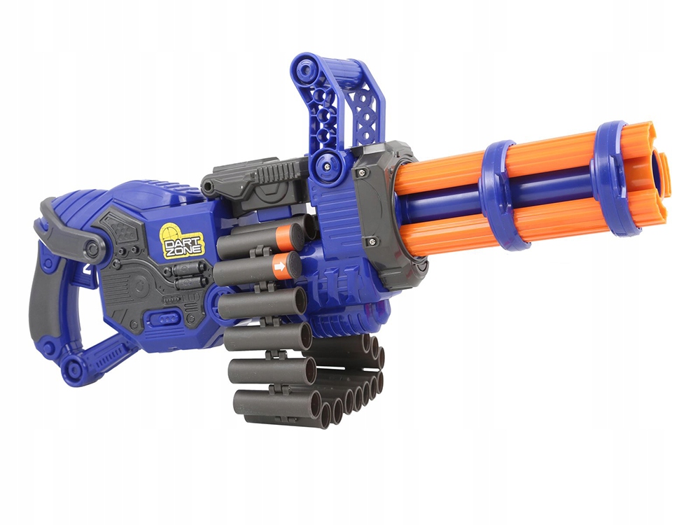 MINIGUN NA BATERIE PISTOLET SCORPION 36 STRZAŁEK 2 MAGAZYNKI 3 CELE Marka Dart Zone