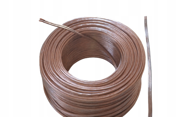 

Przewód kabel głośnikowy 2x1,5mm 100% miedź polski