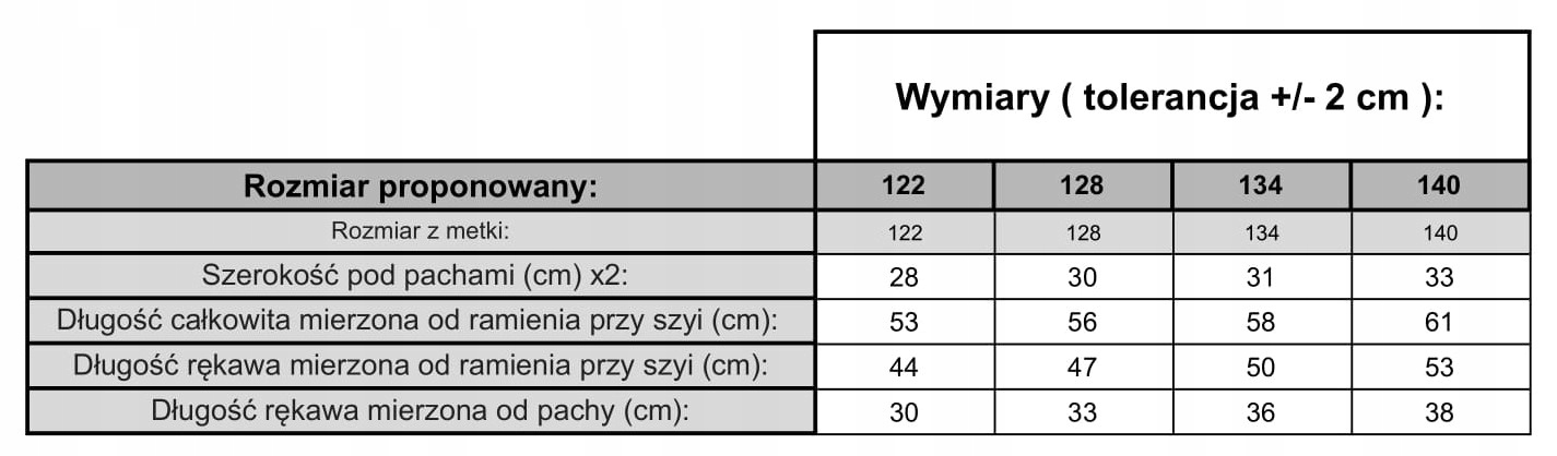 SP92B Tunika sweterek paski rozmiar 128 Płeć dziewczynki