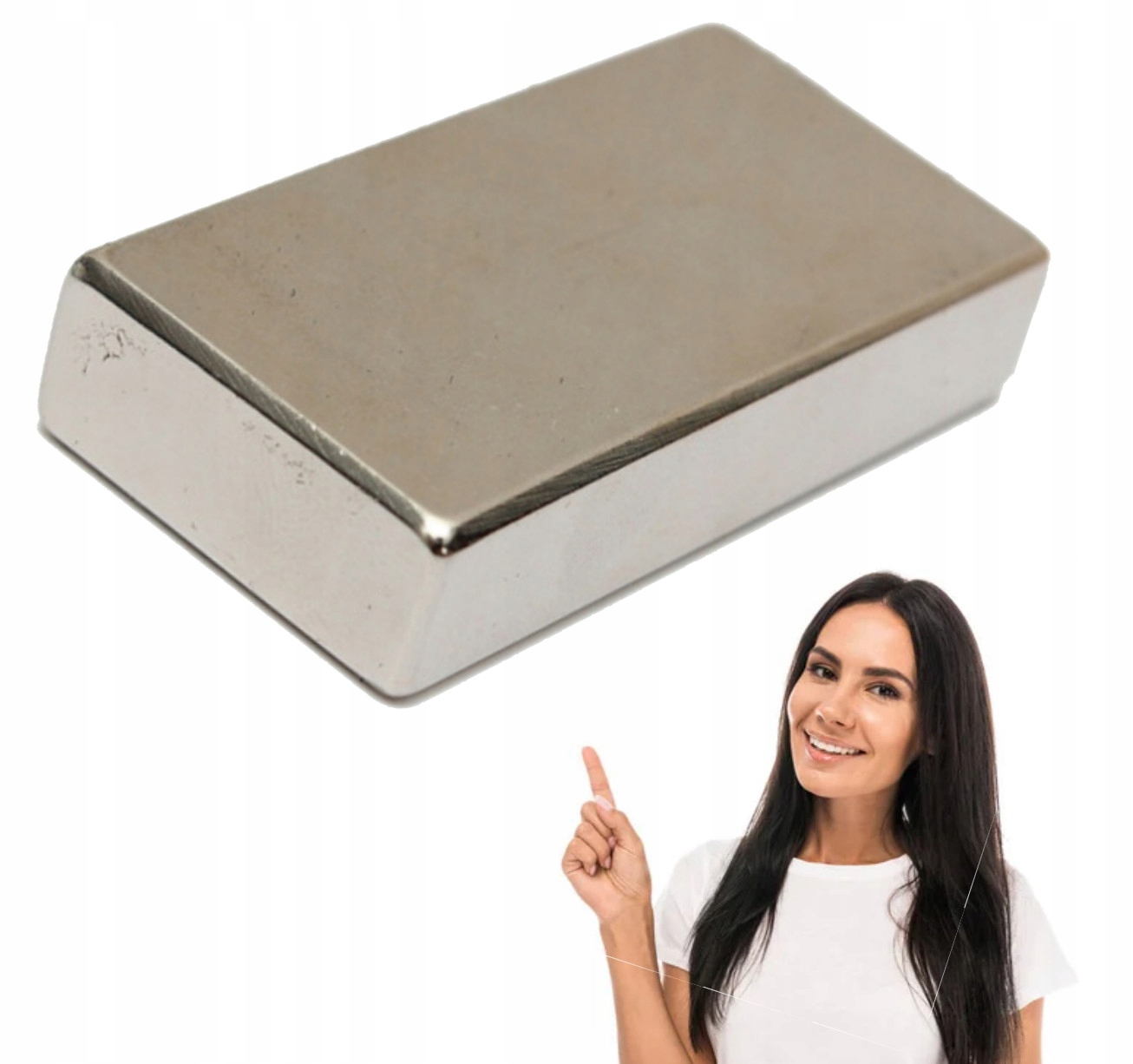 

Magnes Neodymowy Magnesy 80x20x10 mm 1szt.