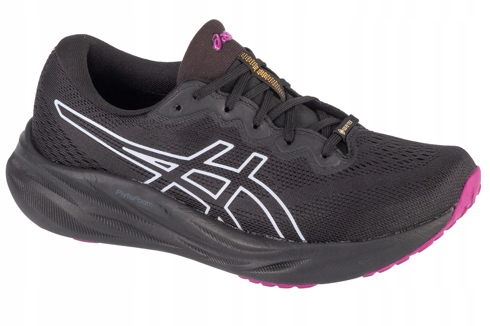 Asics Gel-pulse 15 Gtx [37] Dámské běžecké boty z černé tkaniny