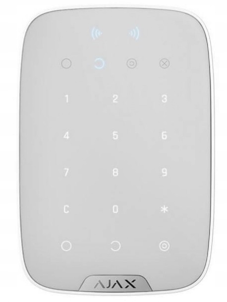 Bezprzewodowa klawiatura KeyPad Plus-W Ajax system Typ alarmu brak informacji