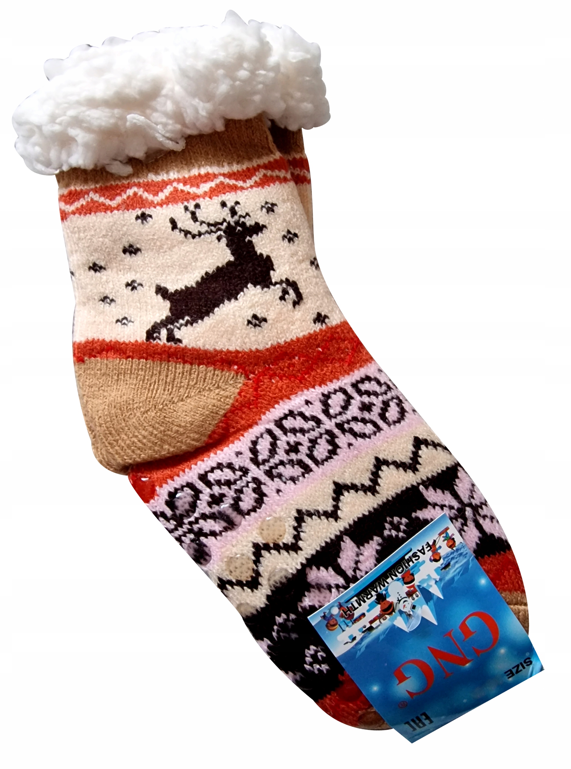 

Ciepłe Skarpety Antypoślizgowe Grube Abs 28-31