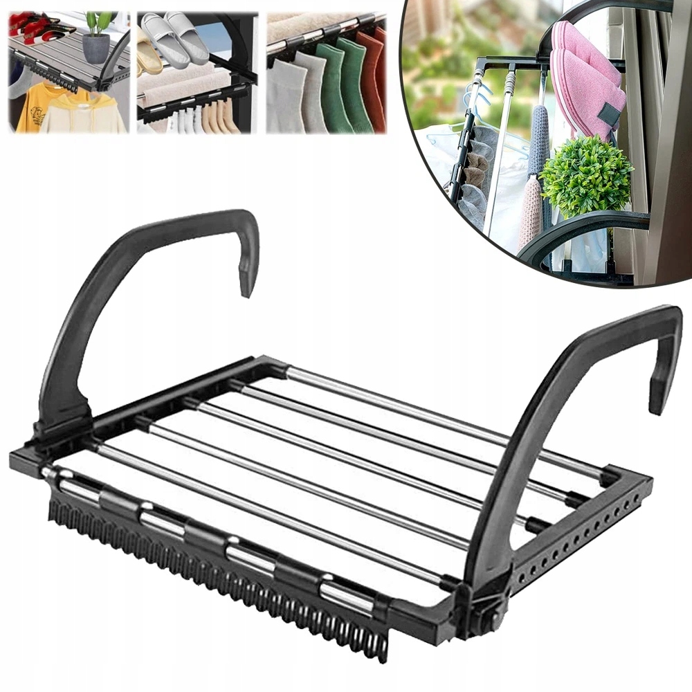 Levně Kompatibilní Sušák Na Prádlo Z Nerezové Oceli 32 X 40 CM