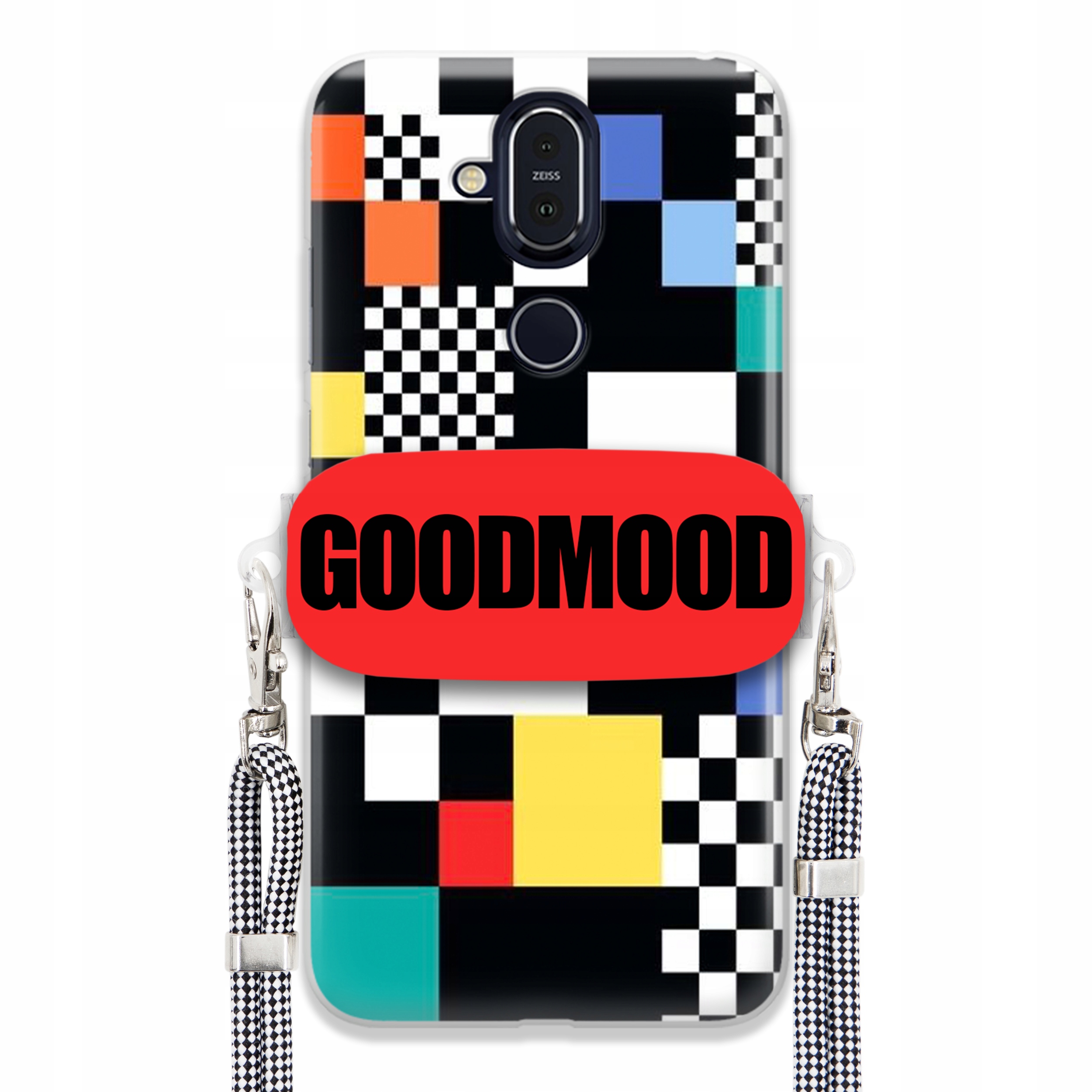 Puzdro Pre Nokia 8.1 Case Držiak Na Vodítko Na Telefón Pixelart Goodmood MIX Wz