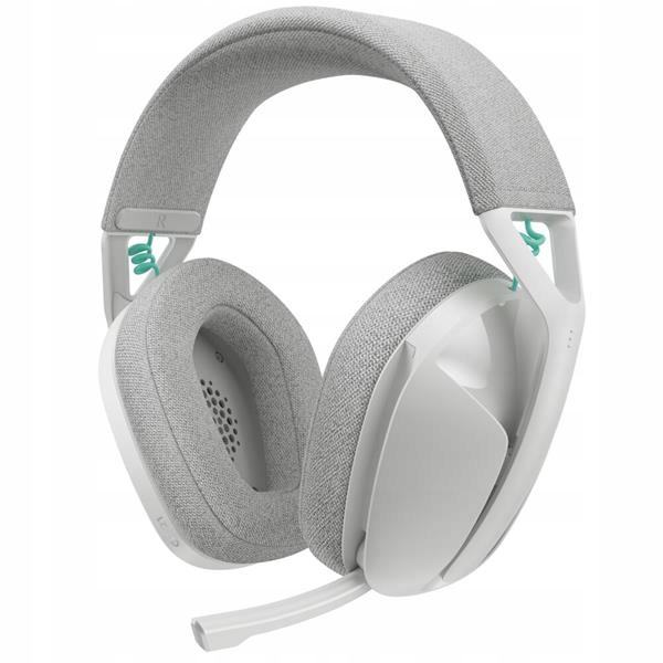 Bezdrôtové slúchadlá s mikrofónom Logitech G321 Lightspeed, náhlavné, biele