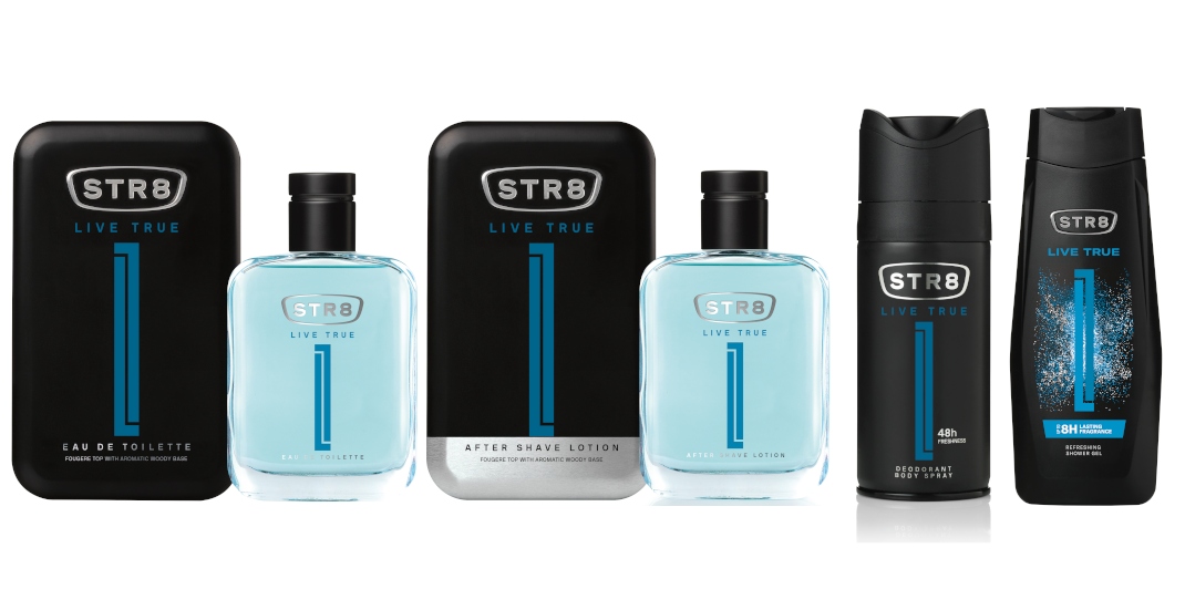Live True Zestaw 4cz EDT ASL SPRAY ŻEL