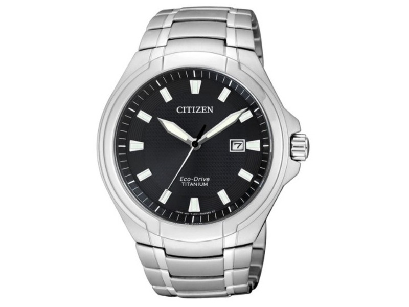 Zegarek Citizen Titanium BM7430-89E Srebrny