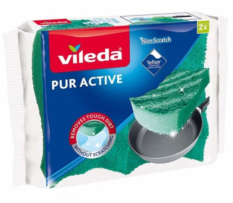 

Vileda Pur Active Zmywak kuchenny 2 szt.