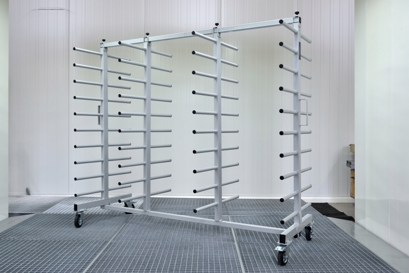 Wózek lakierniczy stojak regał NAWARA WL2000s2 10P