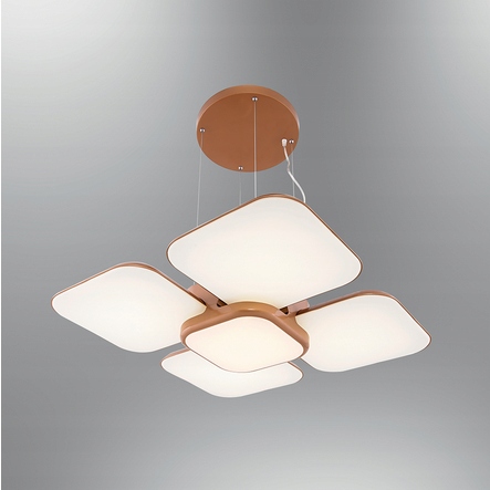 Závesná Lampa Luster Ozcan 5616-5A Zlatá Led moderná!