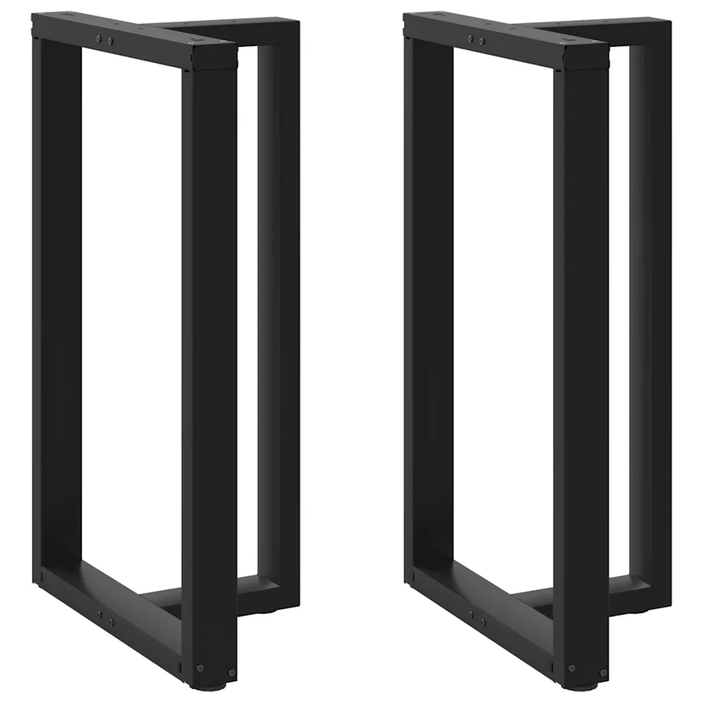 vidaXL Nohy barového stolu ve tvaru T, 2 ks, černé, 60 x 35 x (100-101) cm,