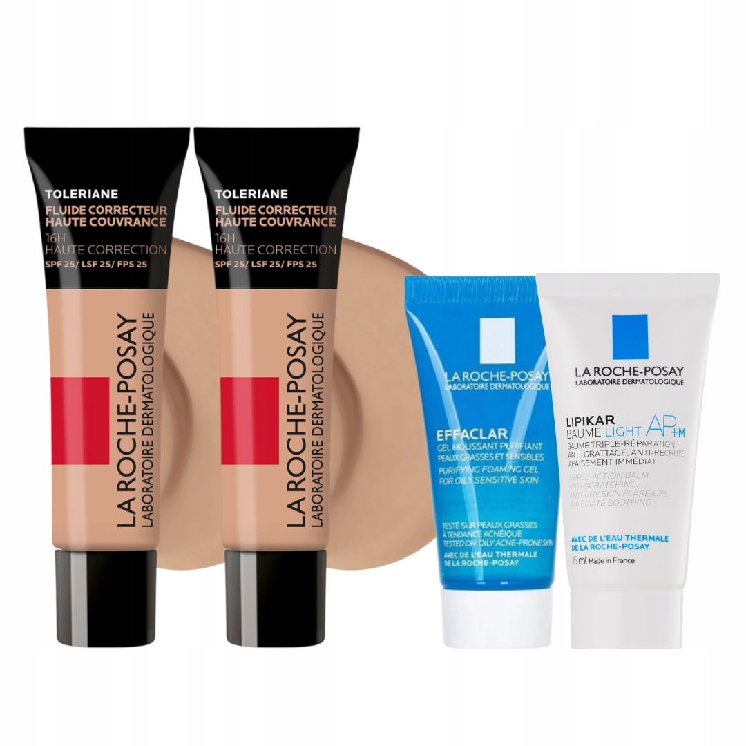 Podkład intensywnie kryjący La Roche-Posay odcień 12 SPF25 16h 30ml 2-PAK