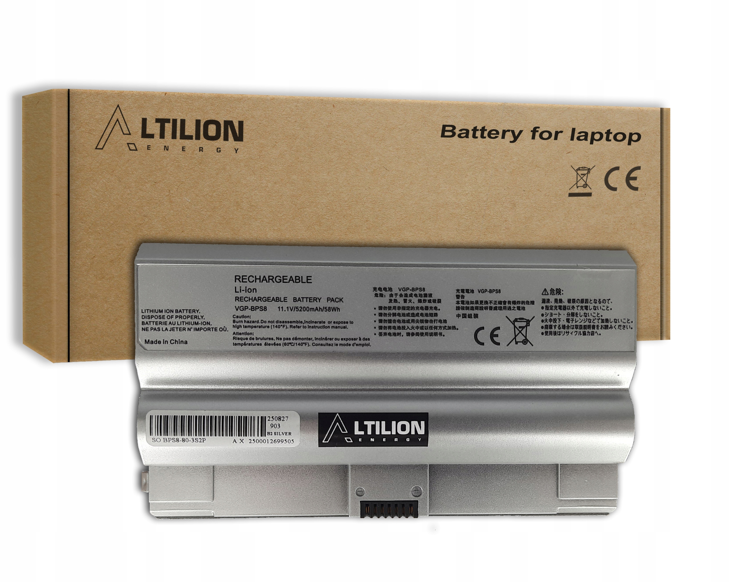 Batéria VGP-BPS8 pre Sony Vaio Vgn-fz Vgc-lb Vgc-lj