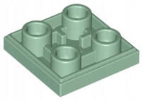 

Lego 11203 Tile Płytka 2x2 sand green Nowa (1g)