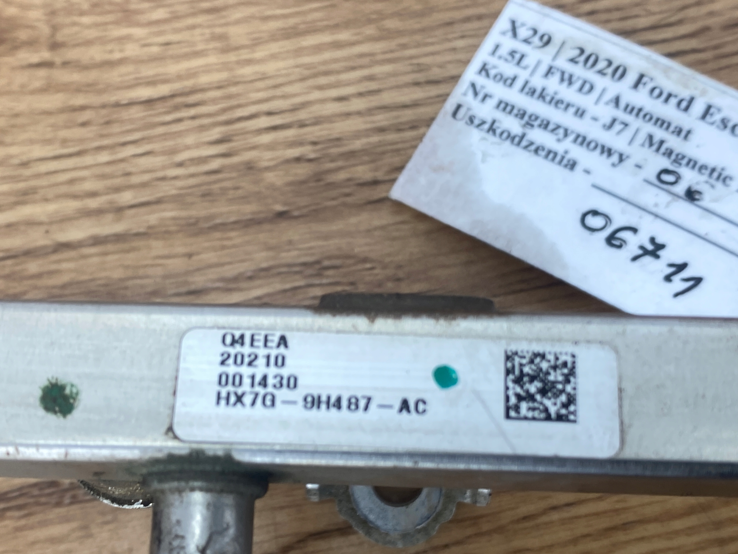 Rampe injection Ford Kuga MK3 Escape 2020+ USA