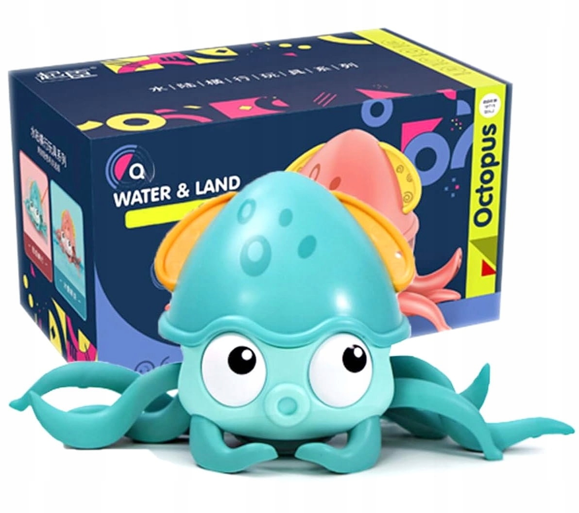ZABAWKA DO KĄPIELI I NAUKI RACZKOWANIA OŚMIORNICA Marka inna
