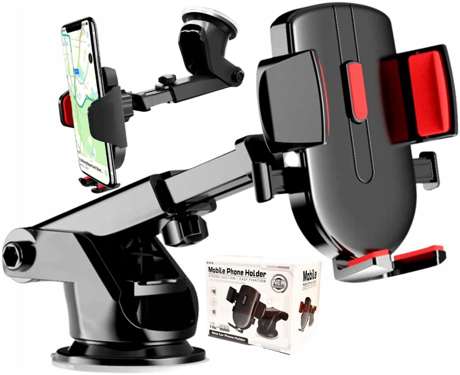 Uchwyt na telefon szybę kokpit do samochodu kratki