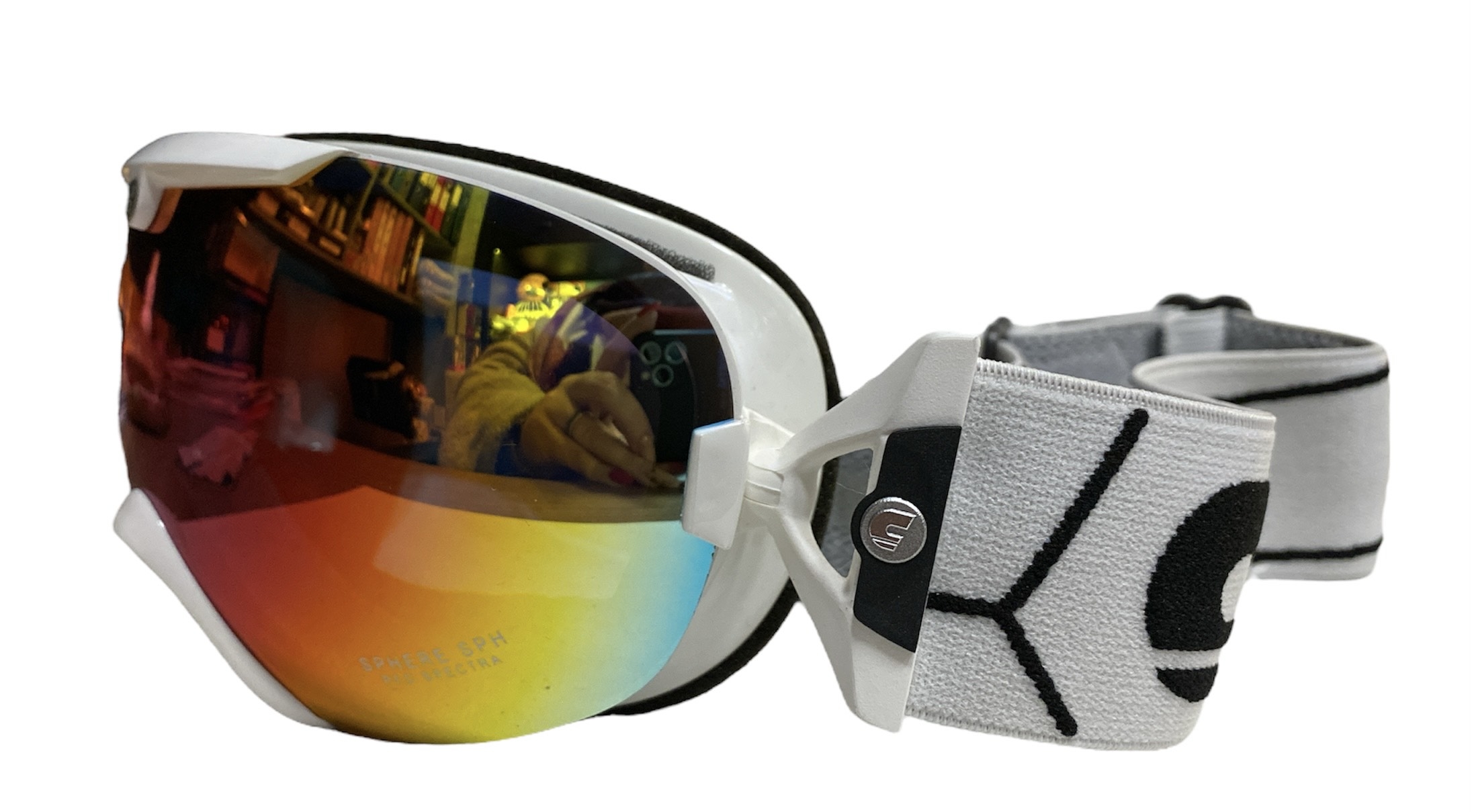 GOGLE CARRERA MIRAGE SPH WHITE STRIPE RED SPECTRA 15% PRZEPUSZCZALNOŚCI Kod producenta M0034708AP