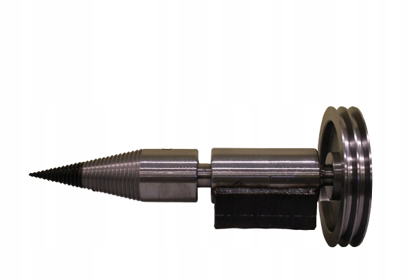 Vrták/ štípač fi 80 na Cívce s řemenicí fi 200 2x17 6207