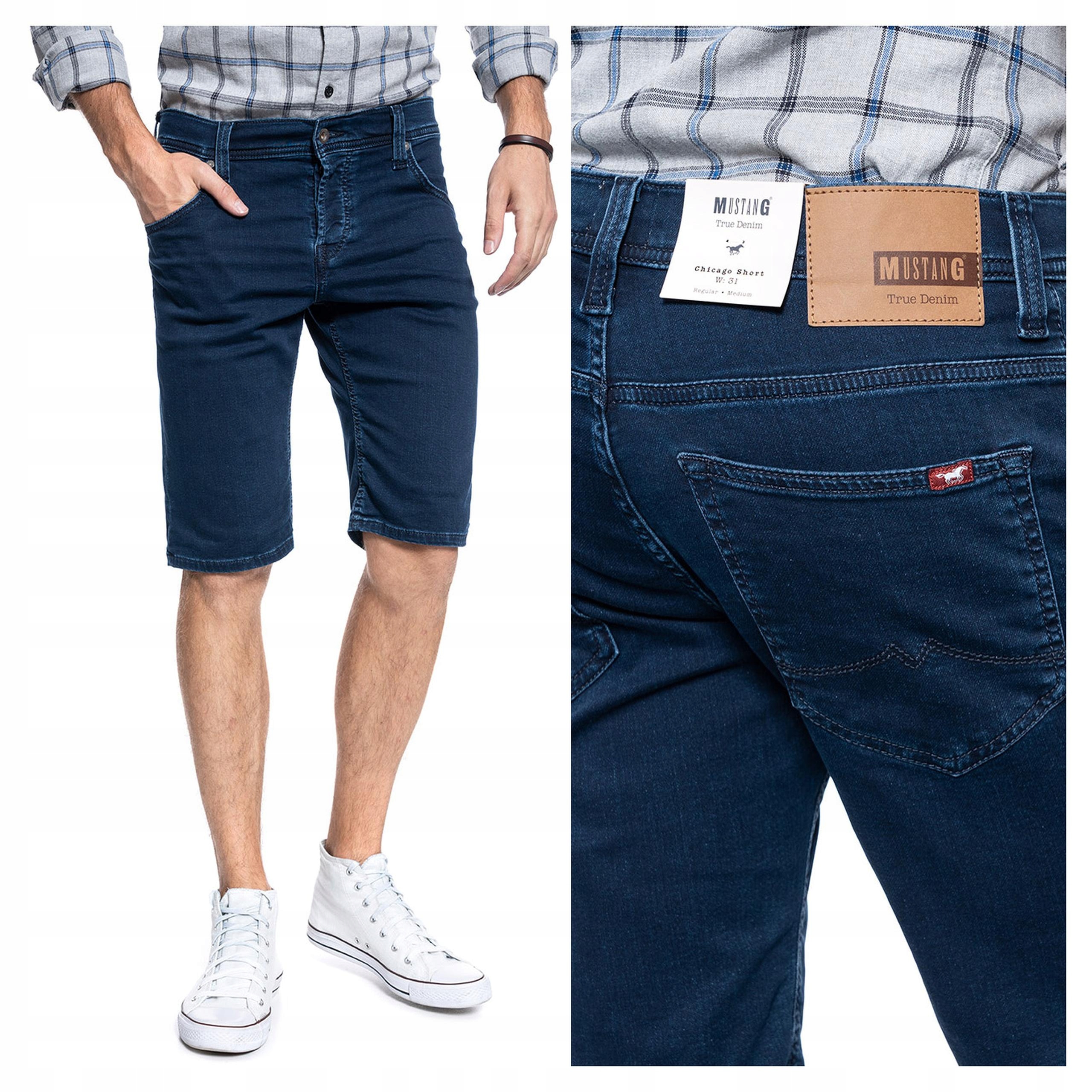 Mustang Chicago Short W31 Pánské džínové šortky