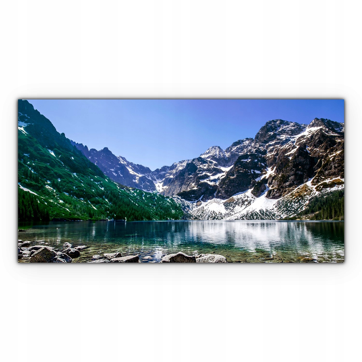 

Canvas na ramie na ścianę 100x50 Polska Góry Morze
