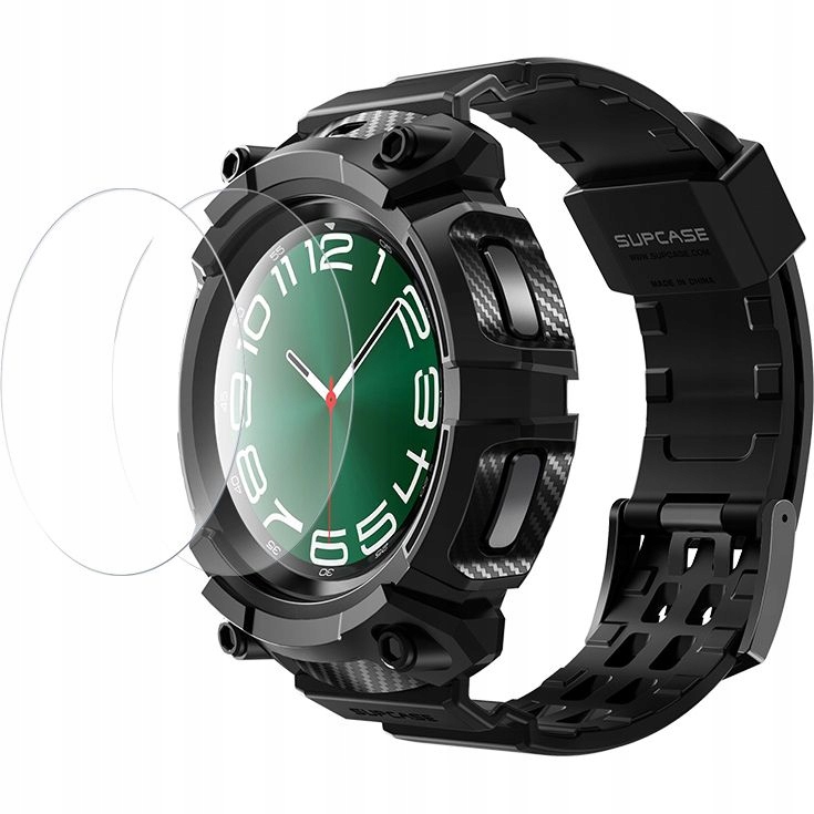 Pouzdro s páskem Supcase Ub pro Galaxy Watch 6 Classic 47 mm sklo