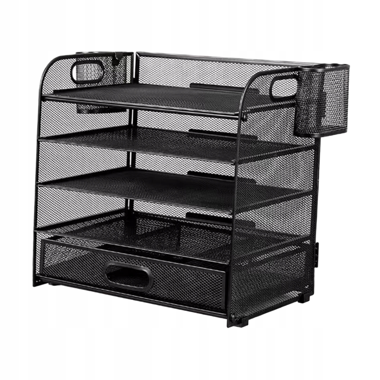 Mesh File Letter Tray Document Shelf Filing 5 Slot Marka bez marki