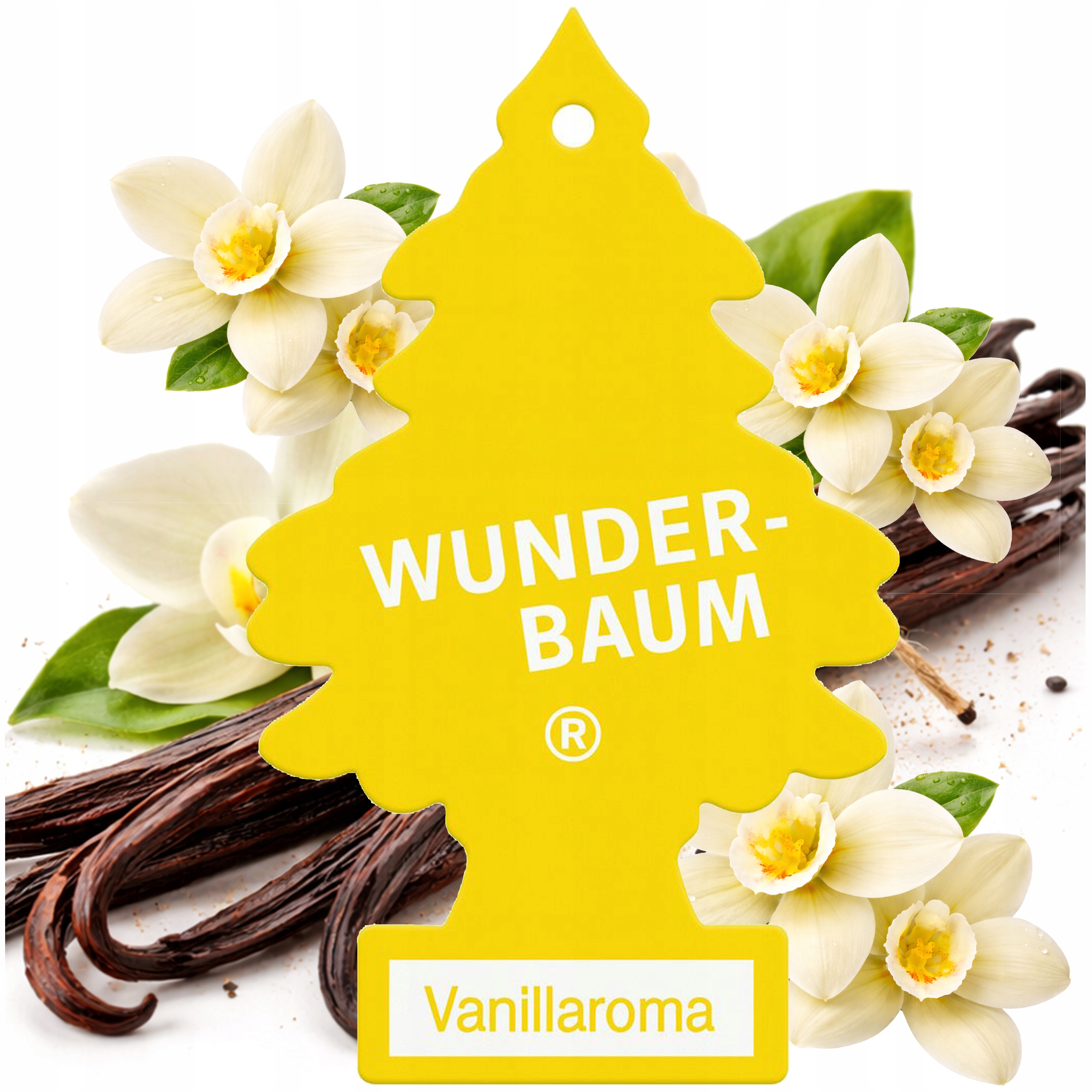Wunder Baum Choinka Wanilia Zapachowa Zapach Waniliowy Zawieszka do Auta