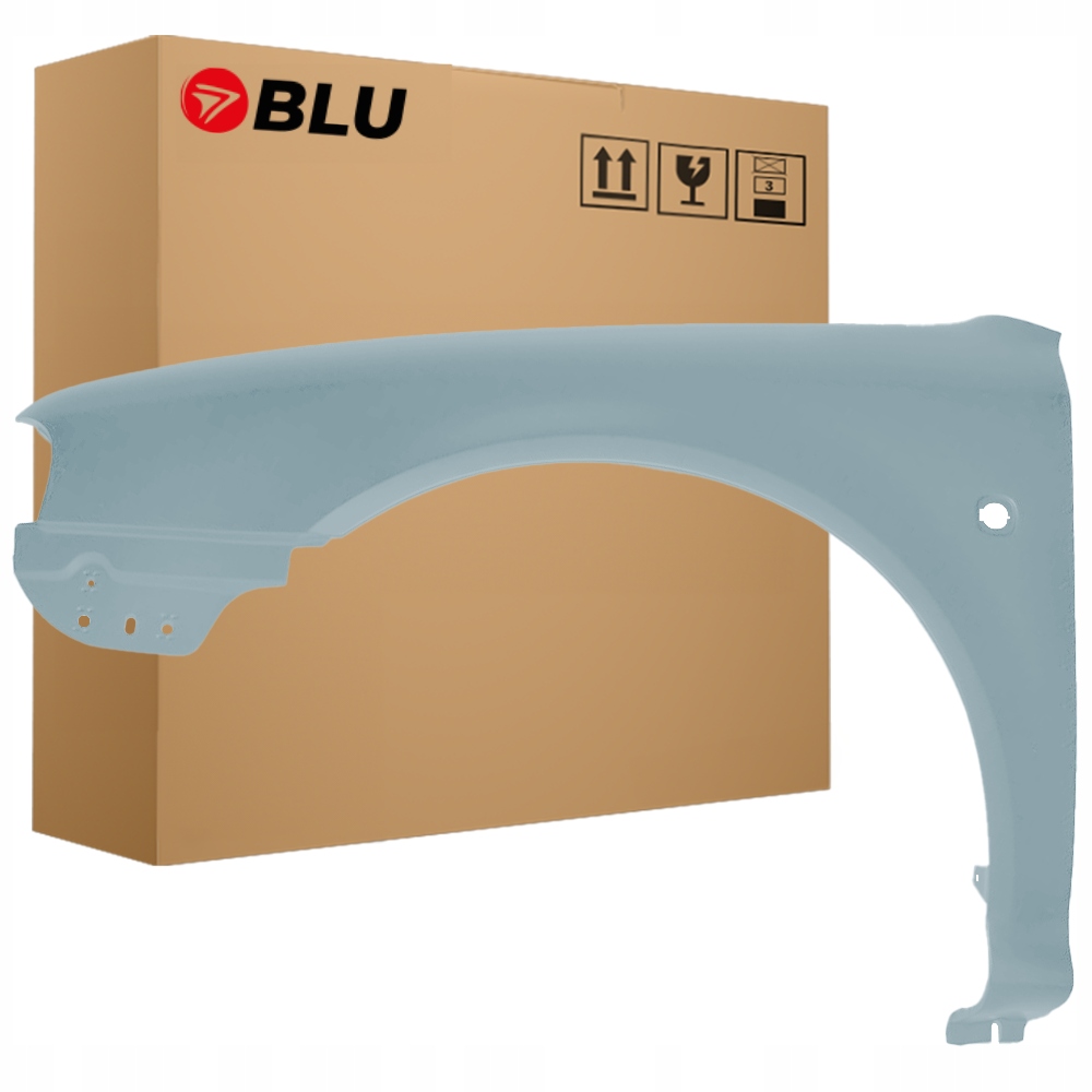 Blu Blatník Škoda Octavia I 1 9154 levý 97-10 přední Pozink SatinGrau