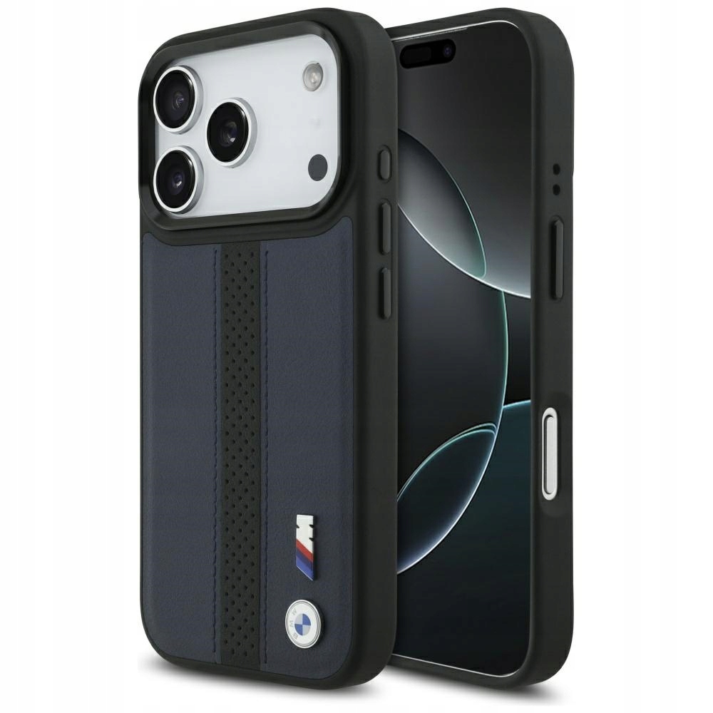Etui Bmw do iPhone 17 Pro, do MagSafe, modne plecki lekki pokrowiec
