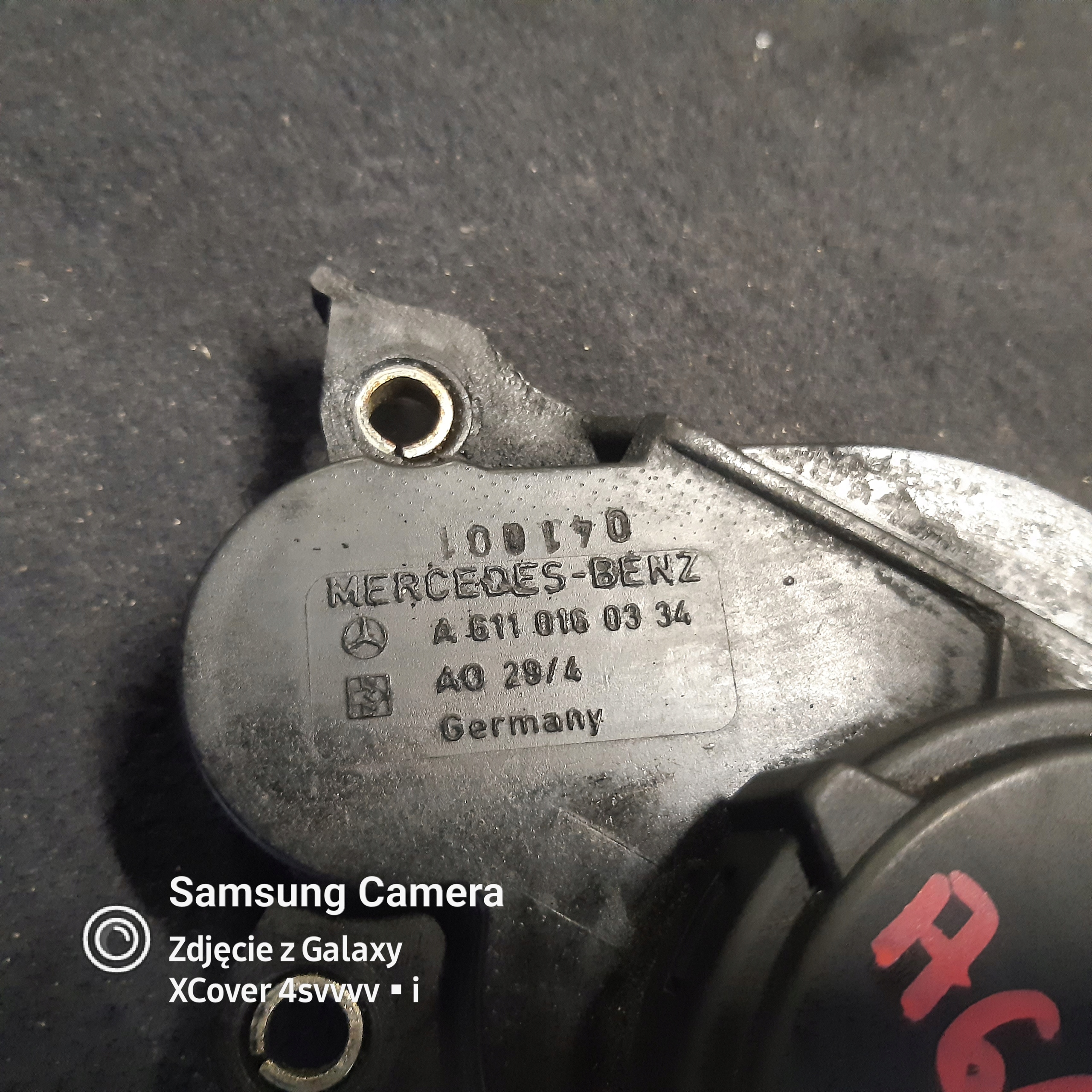 ODMA SEPERATOR MERCEDES W210 2.2 CDI A6110160334 Numer katalogowy części 6110160334