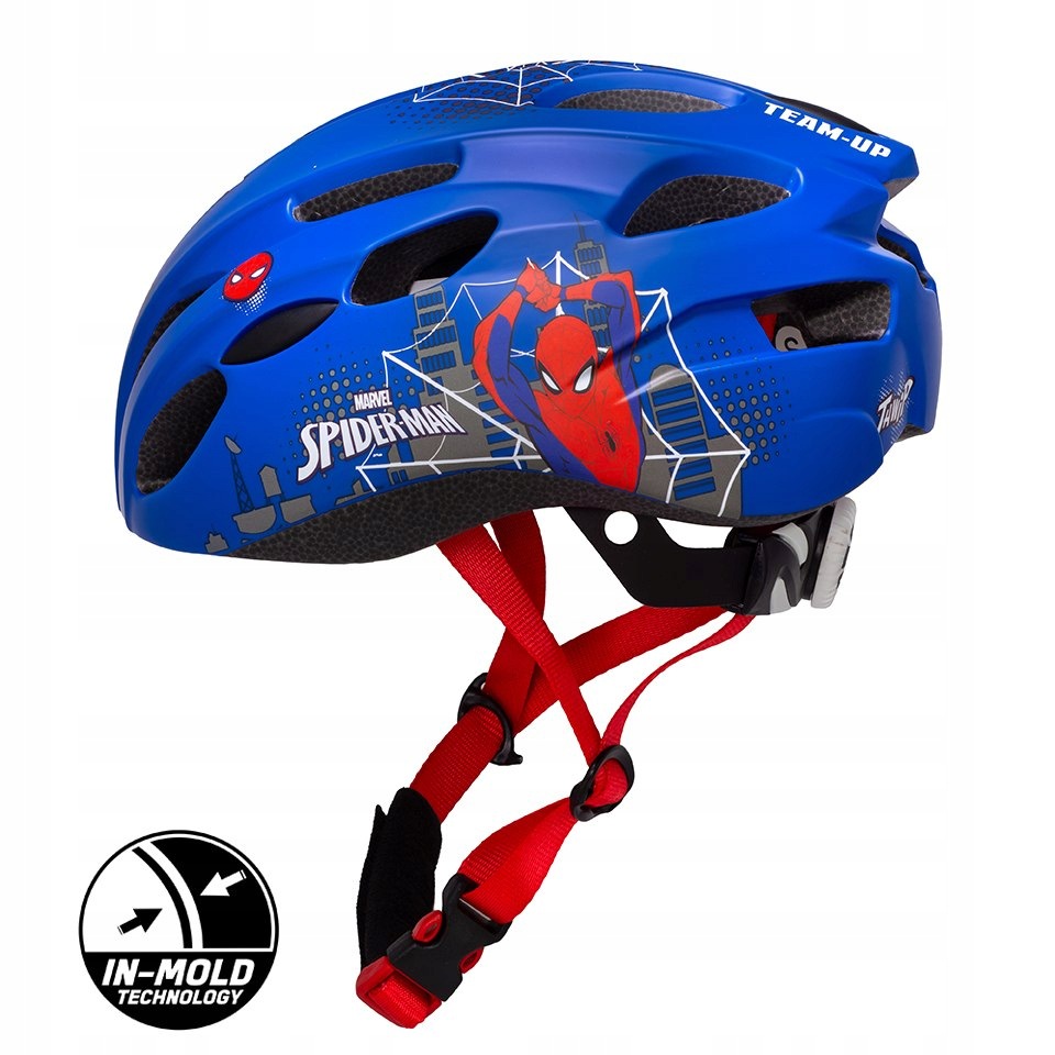 Kask Rowerowy In-mold Spider-man S 48-52 CM
