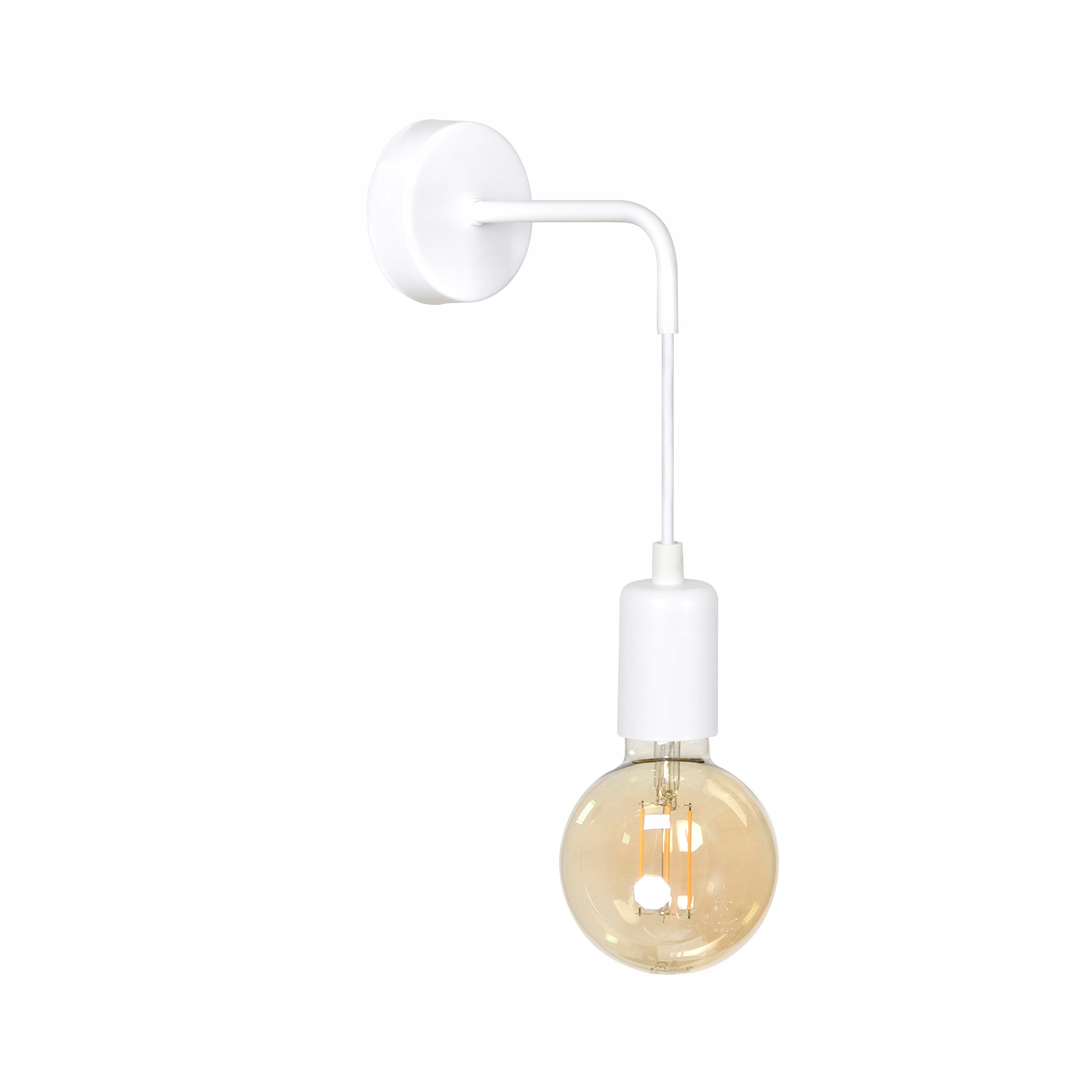 Nástěnná lampa Multipo 1 bílá vintage skandinávský loft do obývacího pokoje