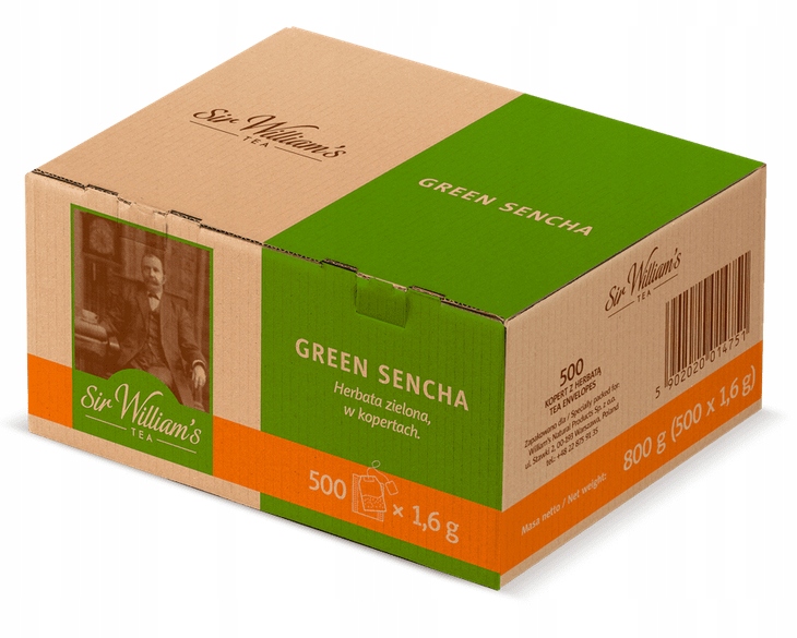 Nowa Sir Williams Tea Green Sencha 500 herbat