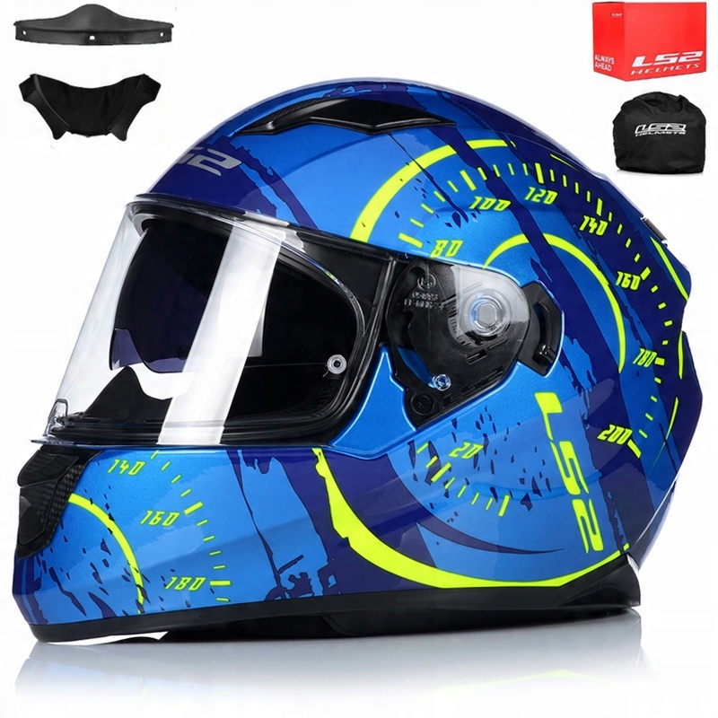 

Kask Motocyklowy LS2 FF320 Tacho rozm.XL Blenda