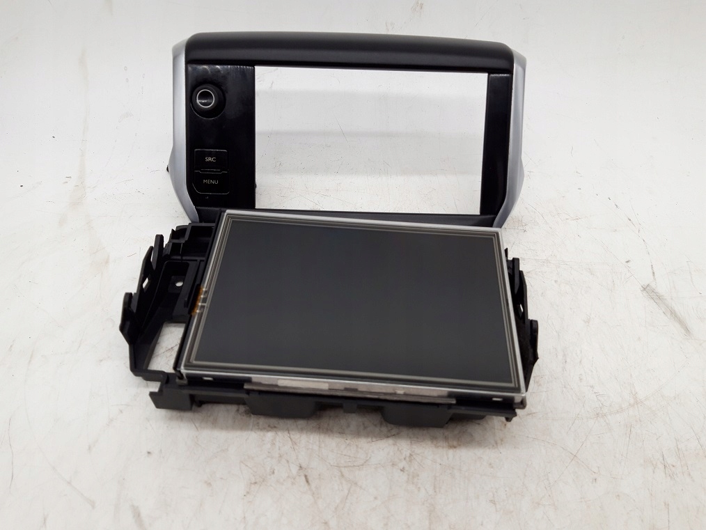 9812862880 - PEUGEOT 208 2012-МОНІТОР СЕНСОРНИЙ ДИСПЛЕЙ