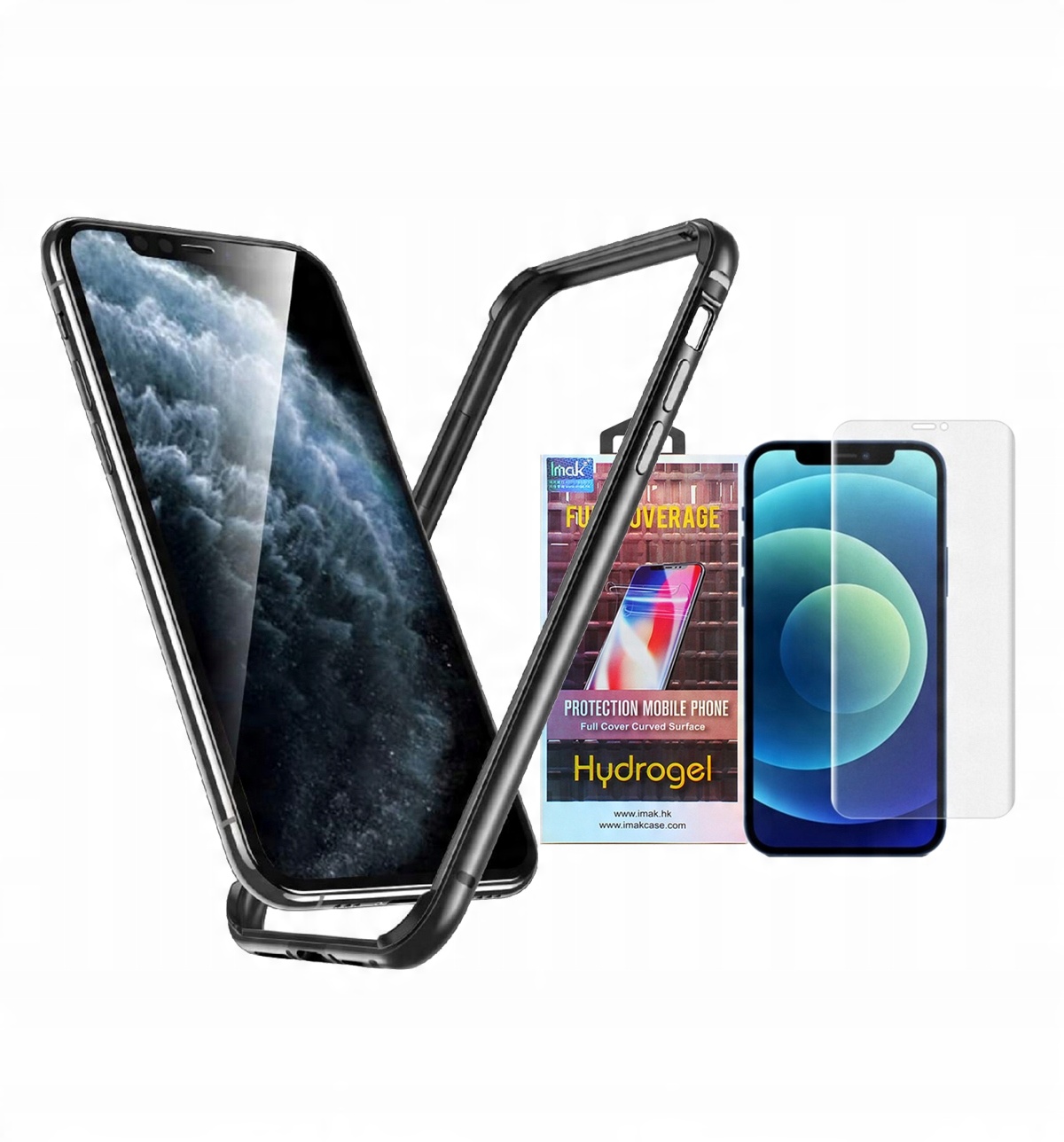 

Bumper Ramka Do Iphone 12 Mini + 2 X Folia Imak