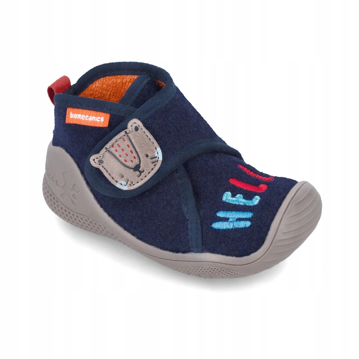 Biomecanics 241154-A089 Azul Marino kapcie tekstylne rzep roz.20